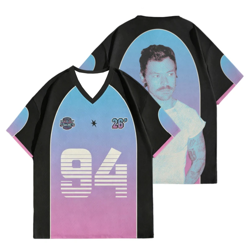 Harry Styles 94 V-Neck Football Jersey