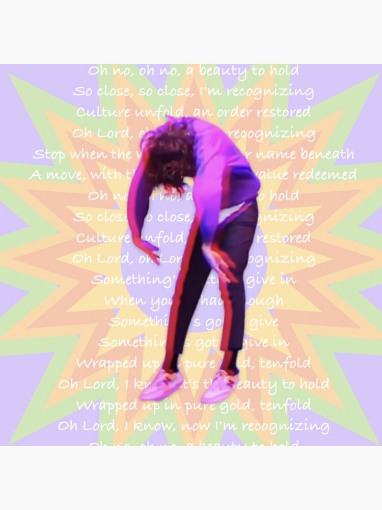 Pure Gold Lyrics Aesthetic Song Quote Tapestry - Image 2
