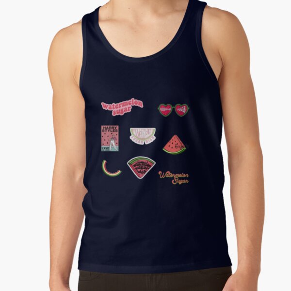 Watermelon Sugar High Sticker Pack Tank Top - Image 5