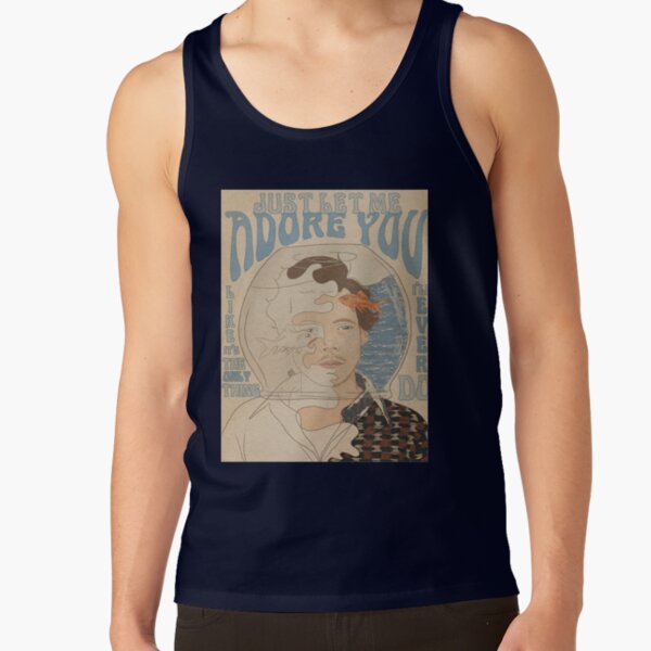 Adore You Poster Visual Art Tank Top - Image 5