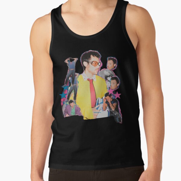 Harry Styles Retro Collage Artwork Tank Top - Image 2
