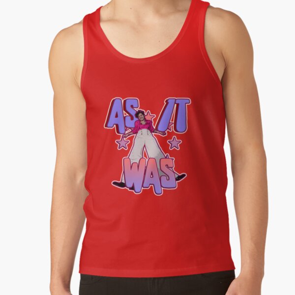 Harry Styles As It Was Light Tank Top - Image 4