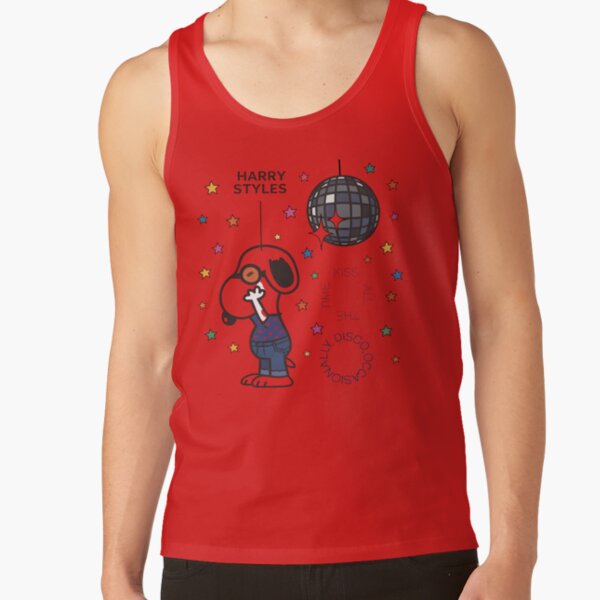 Kiss All The Time Snoopy Edition Tank Top - Image 4