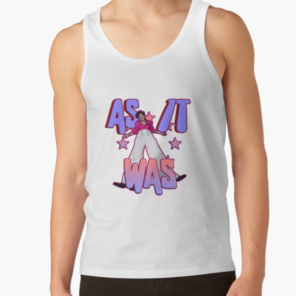 Harry Styles As It Was Light Tank Top