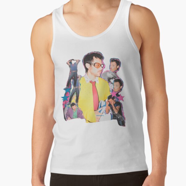 Harry Styles Retro Collage Artwork Tank Top