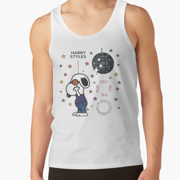 Kiss All The Time Snoopy Edition Tank Top