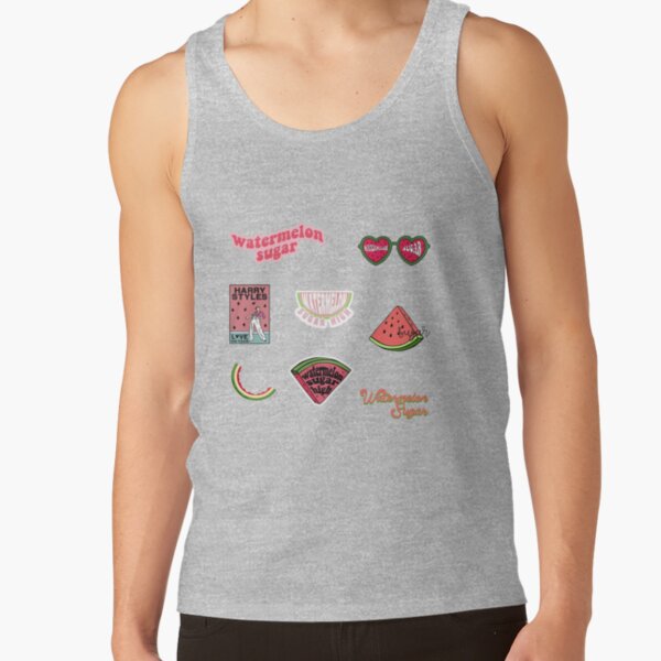 Watermelon Sugar High Sticker Pack Tank Top - Image 3