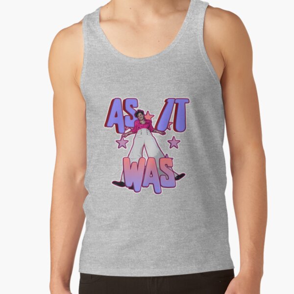 Harry Styles As It Was Light Tank Top - Image 3