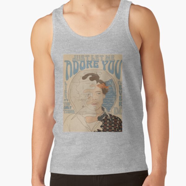 Adore You Poster Visual Art Tank Top - Image 3