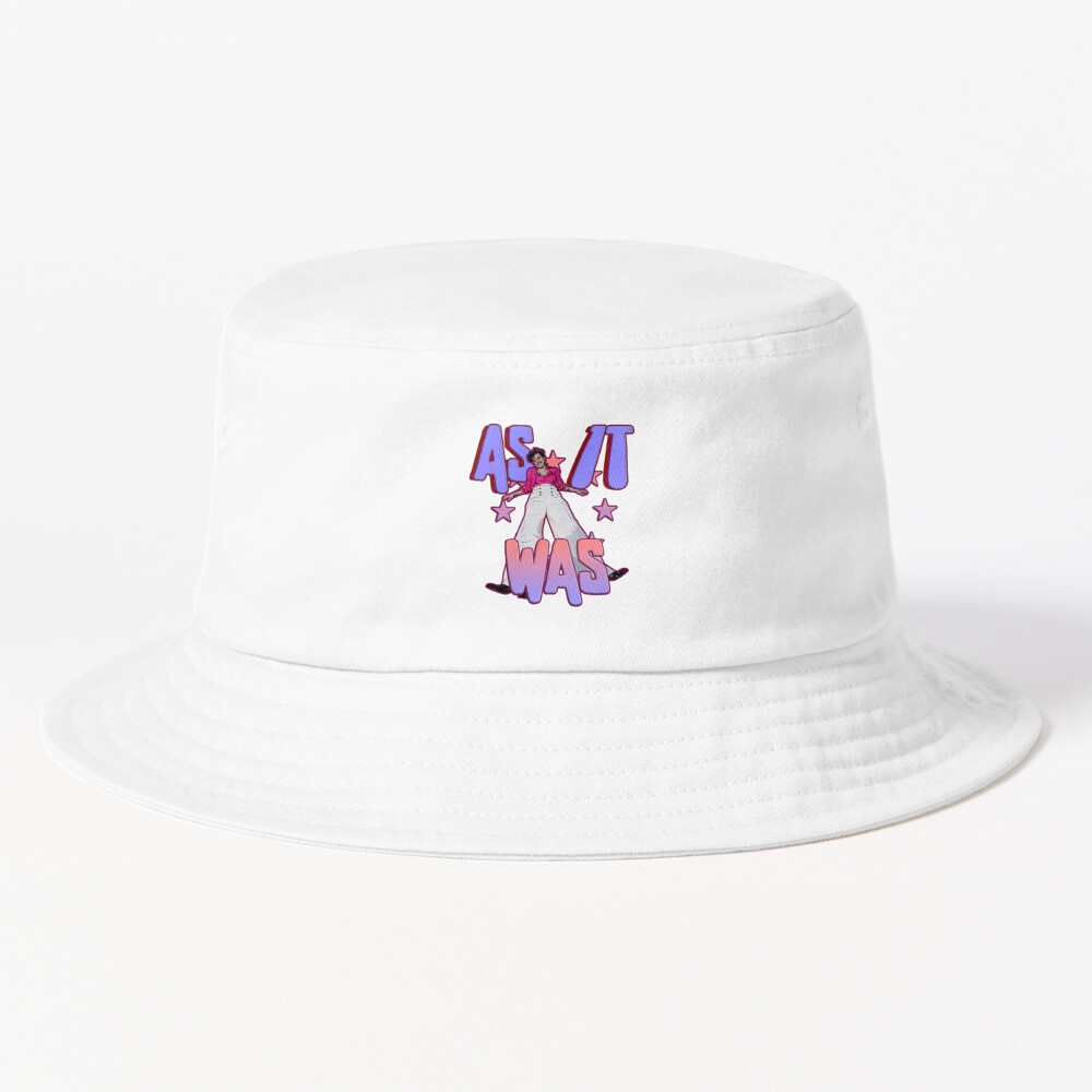 Retro Pop Star Aesthetic Graphic Style Bucket Hat