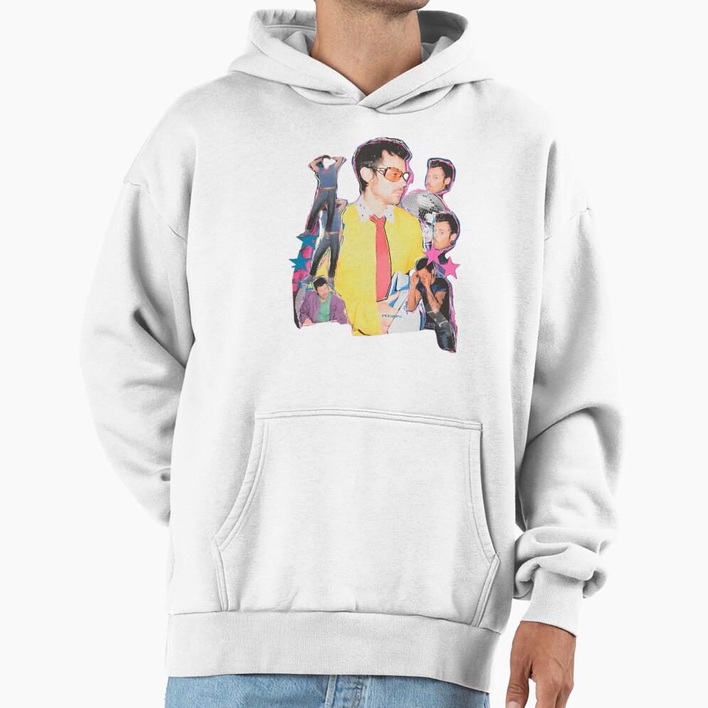 Harry Styles Retro Collage Artwork Hoodie - Image 2
