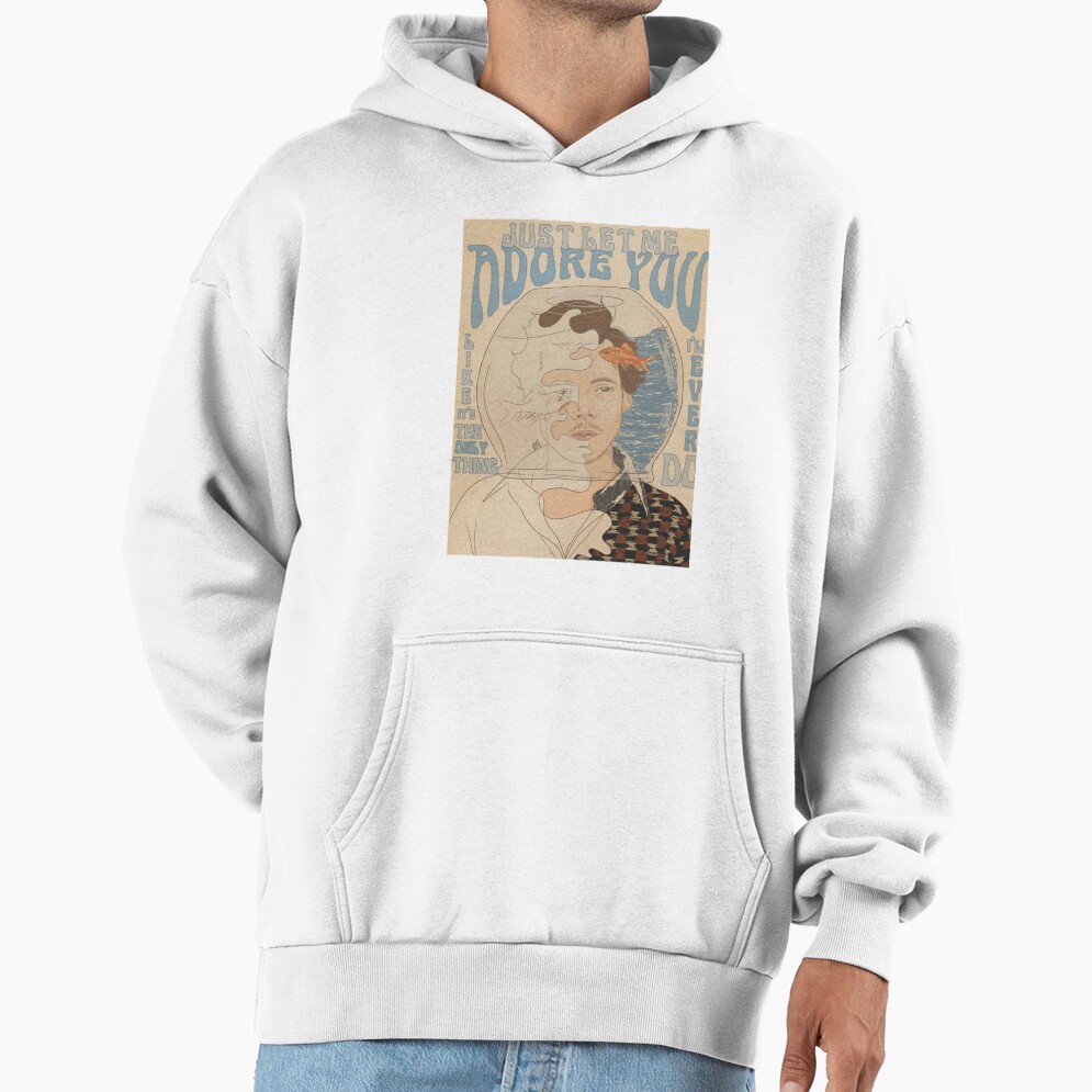Adore You Poster Visual Art Hoodie