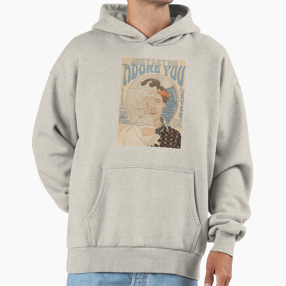 Adore You Poster Visual Art Hoodie - Image 3