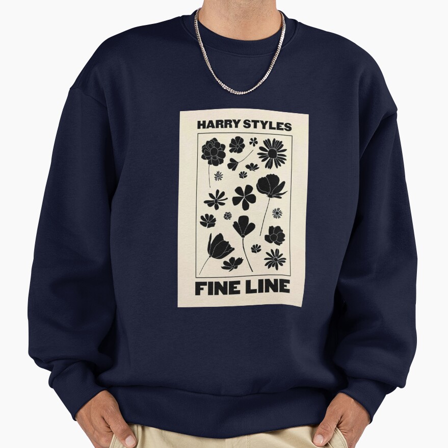 Harry Fine Line Poster Artwork Sweatshirt - Image 5