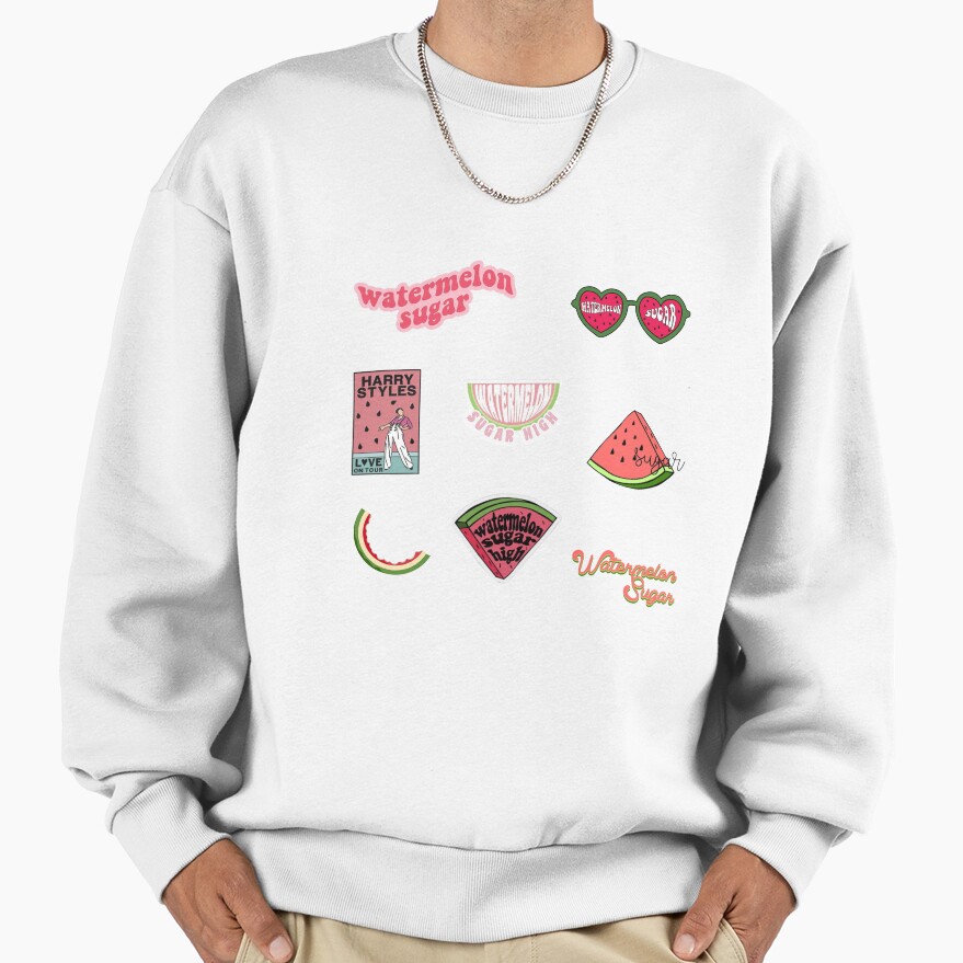 Watermelon Sugar High Sticker Pack Sweatshirt