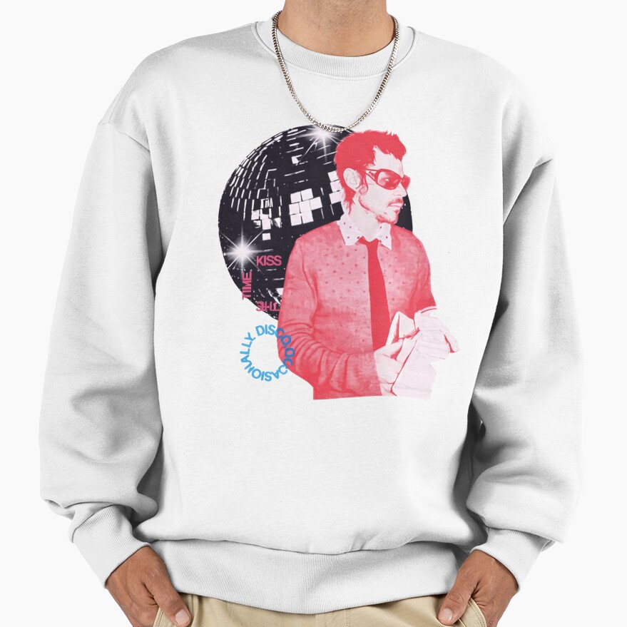 Harry Styles Seated On Disco Ball Sweatshirt - Image 2