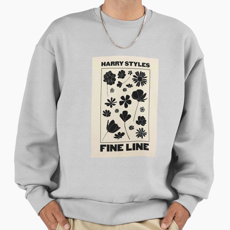 Harry Fine Line Poster Artwork Sweatshirt - Image 4