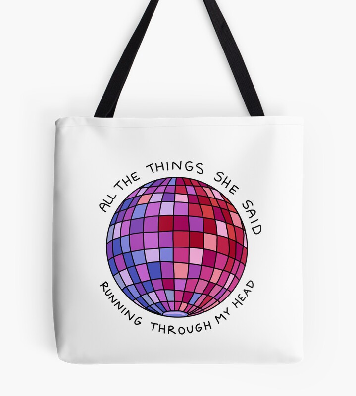 Club Scene Hockey Romance Novel Aesthetic Tote Bag