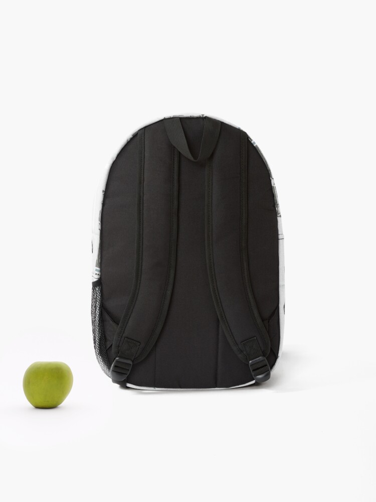 Modern Pop Inspired Graphic Style Backpack - Image 2