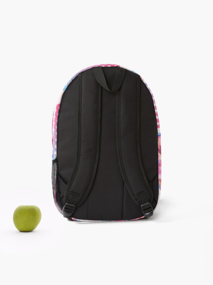 Modern Pop Inspired Graphic Cover Backpack - Image 2