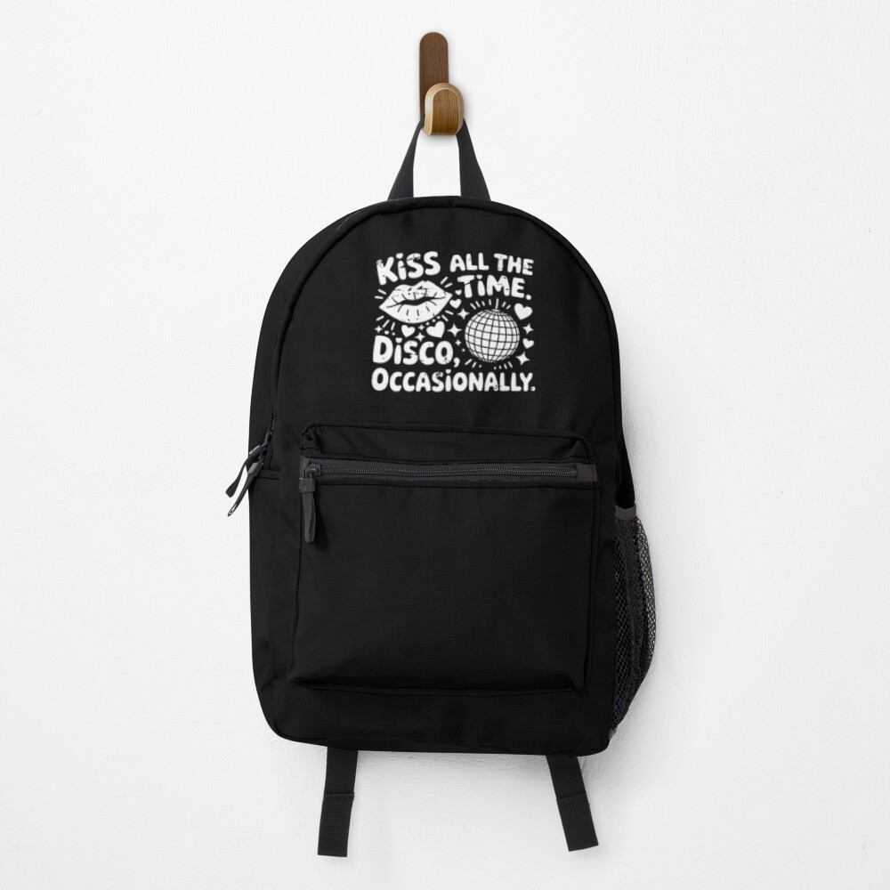 Harry Styles Kiss Disco White Design Backpack