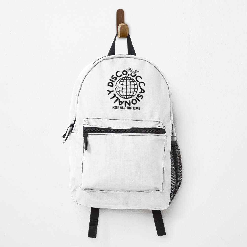 Harry Styles Kiss Disco Black Design Backpack