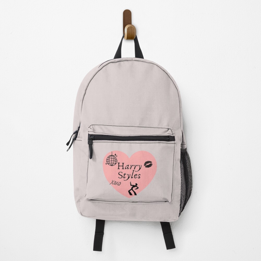 Harry Styles Disco Heart Sticker Backpack