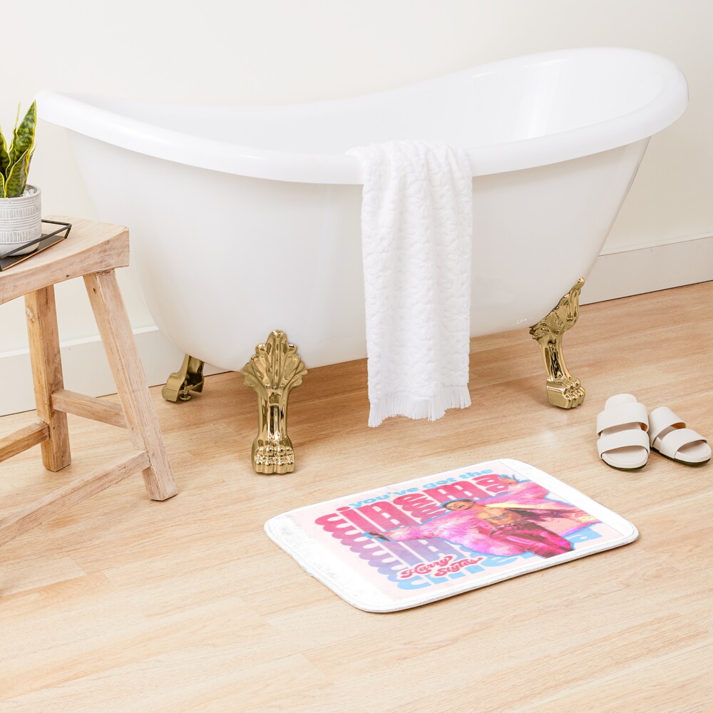 Modern Pop Inspired Graphic Cover Bath Mat - Image 2