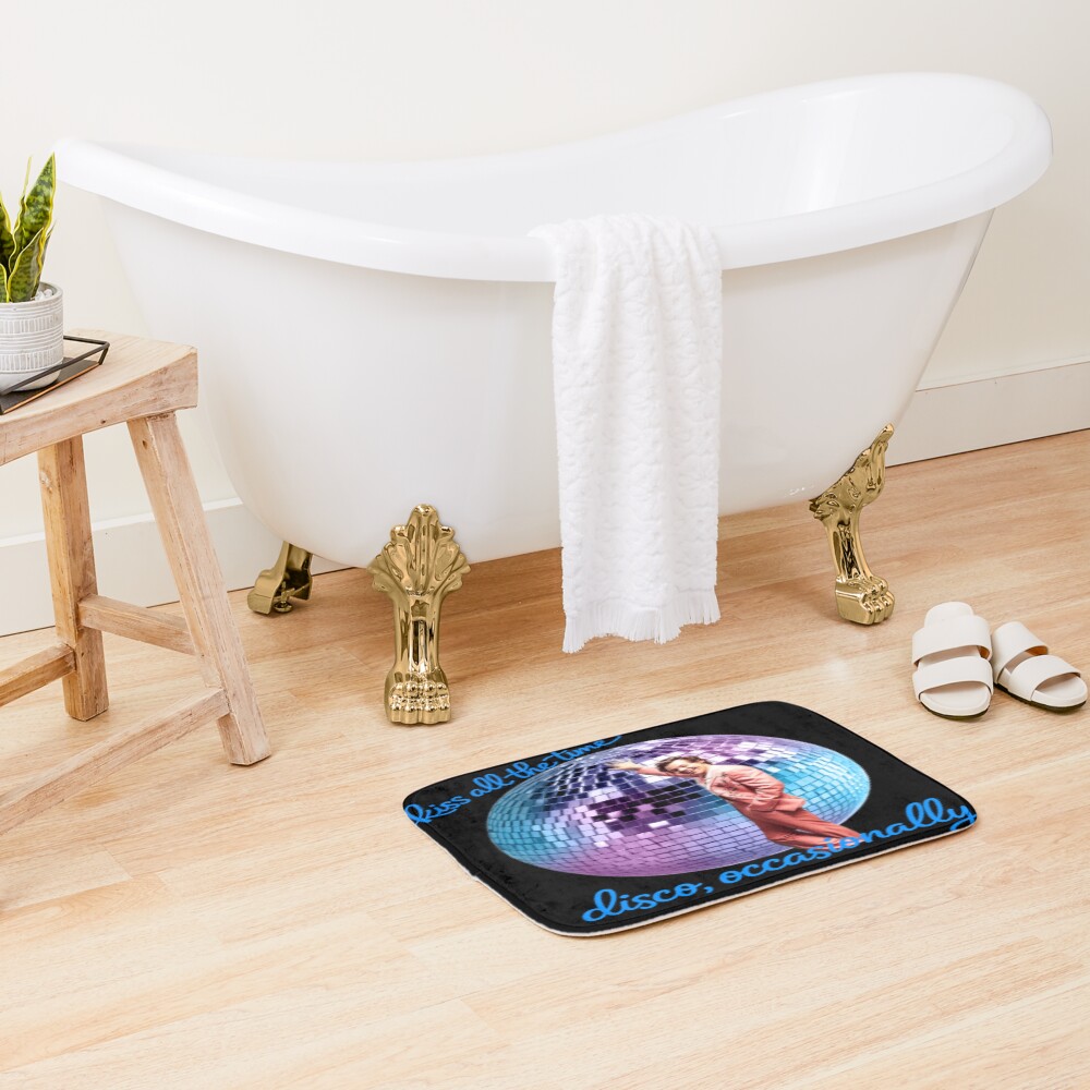 Harry Styles Kiss Disco Quote Art Bath Mat - Image 2