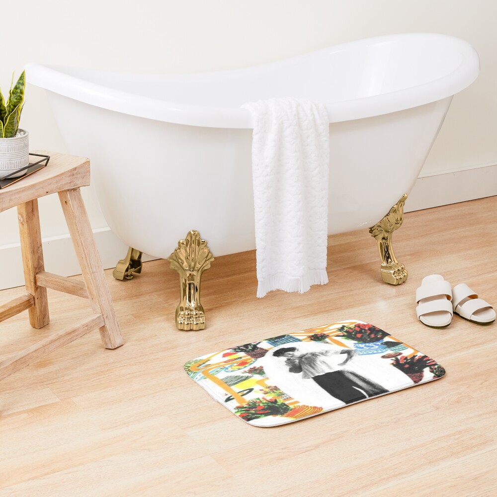Harry Styles Vintage Artist Graphic Bath Mat - Image 2