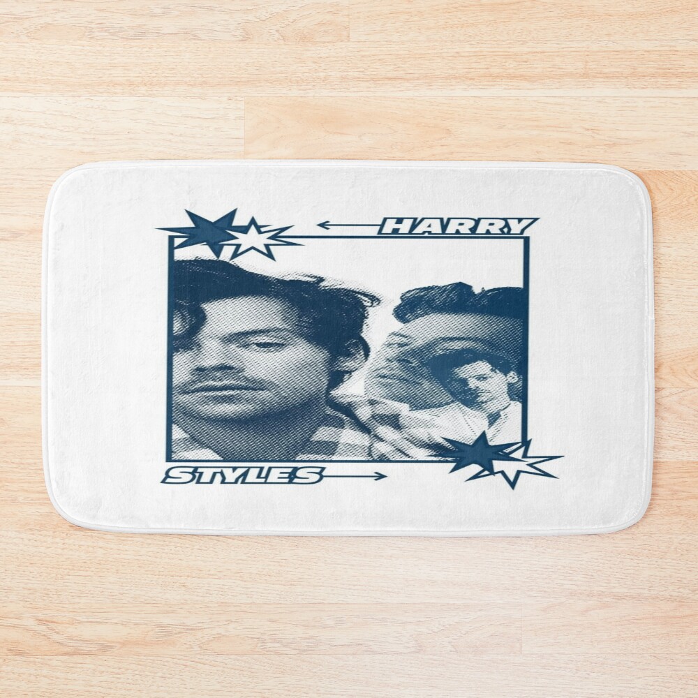Modern Pop Inspired Graphic Print Bath Mat