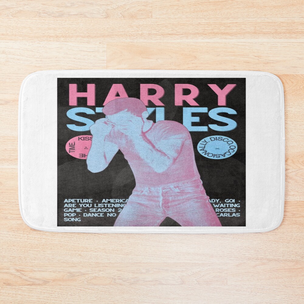 Modern Pop Inspired Graphic Concept Bath Mat