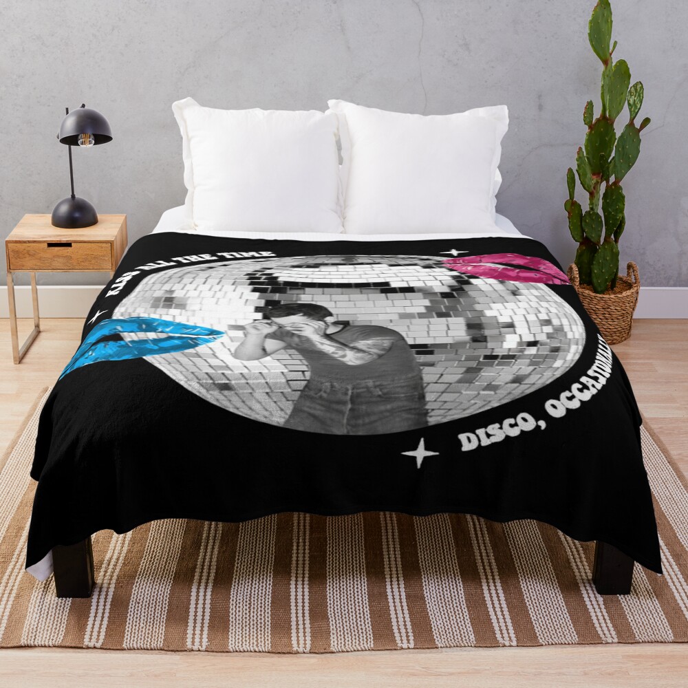 Harry Style Kiss Disco Live Tour Throw Blanket