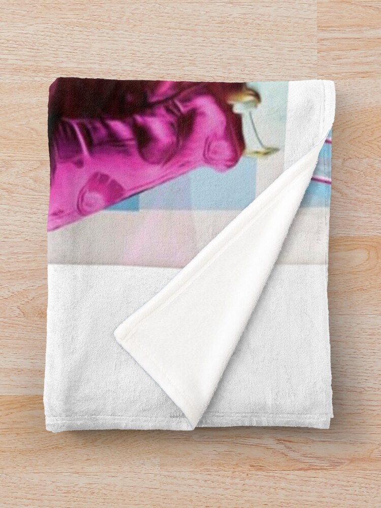 Modern Pop Inspired Graphic Canvas Throw Blanket - Image 2