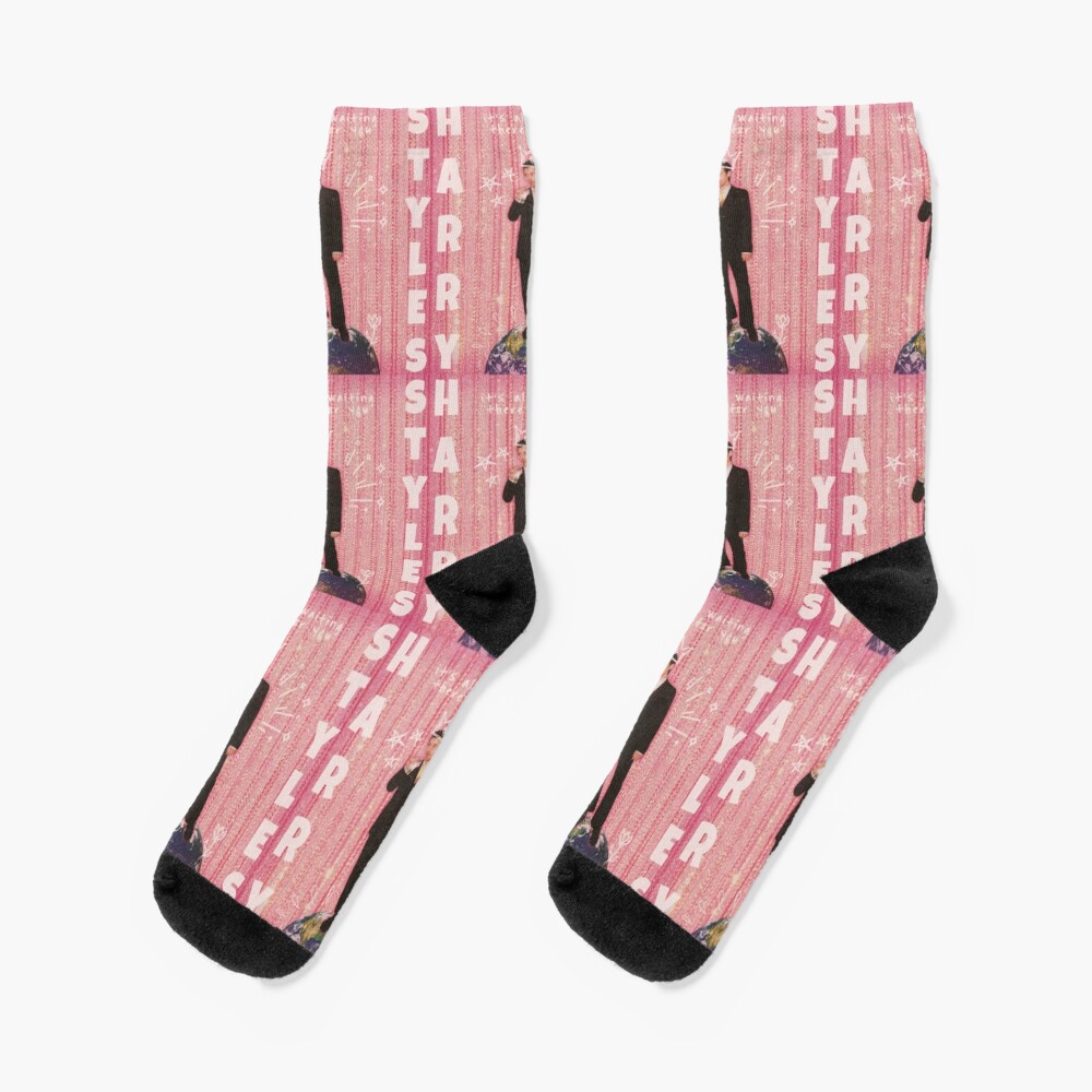 Modern Pop Inspired Graphic Vector Socks