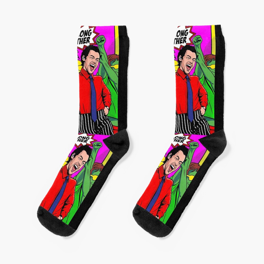 We Belong Together Aperture Harry Styles Socks