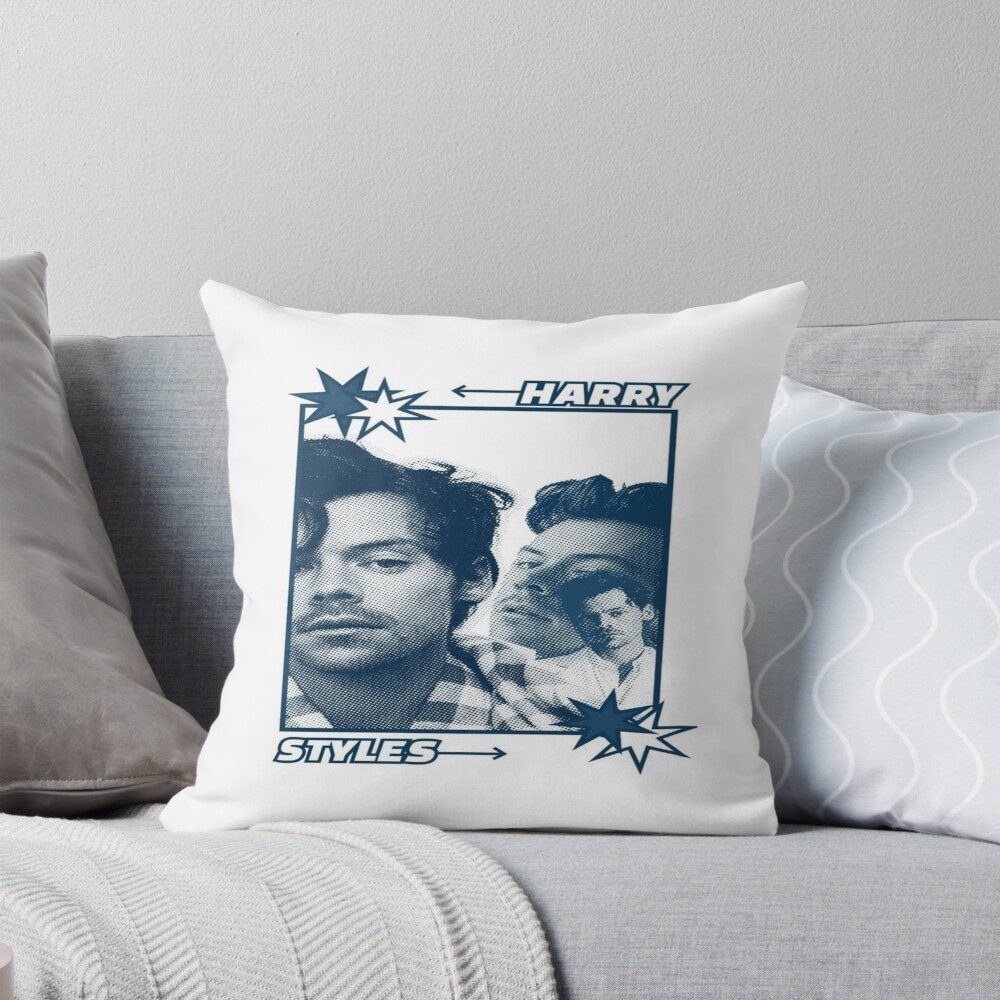 Modern Pop Inspired Graphic Print Throw Pillow