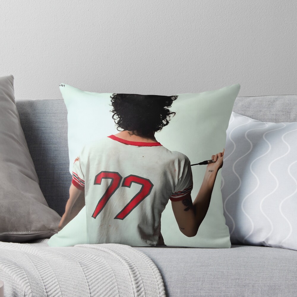 Sombr Singer Album Cover Indie Artwork Throw Pillow